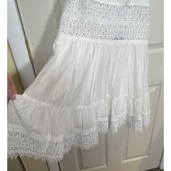 NWT AQUA Sundress Cotton Lined Flowy Dress XL Bloomindales - Picture 5 of 12